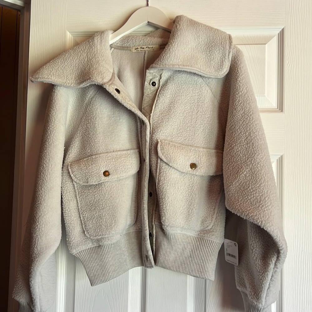 Free People Fleece Jacket